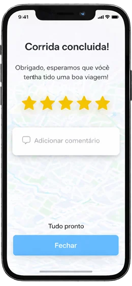 APP da Drivesul - Corrida concluída